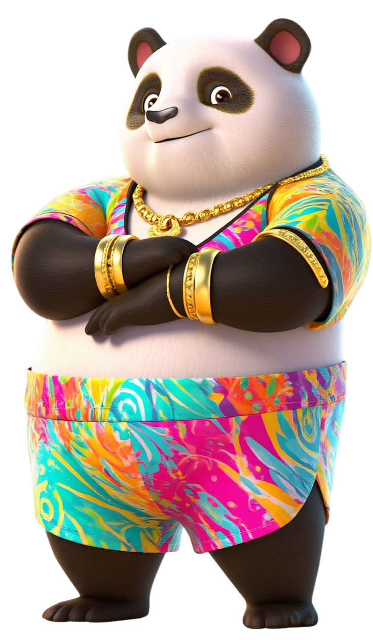 Panda character